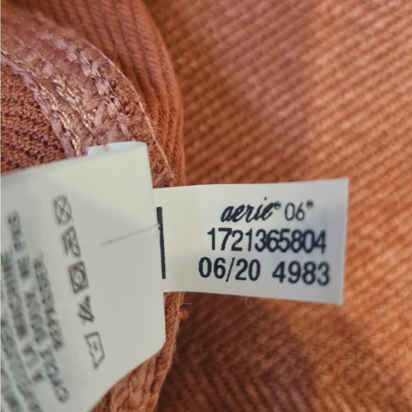 Offline by Arie Legging Seamless Ribbed High Waist Size Sm/P Berry Orange - Picture 9 of 9